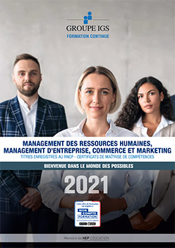 Catalogue IGS Formation Continue 2020 Catalogue IGS Formation Continue 2021