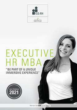 Plaquette Executive HR MBA 2021