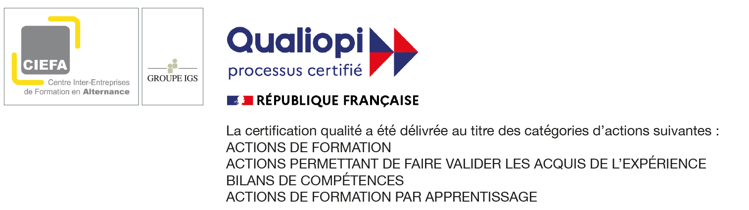 certification qualiopi CIEFA
