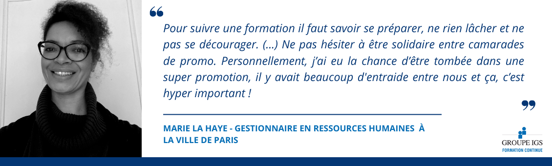 Marie La Haye - Témoignage RGRH