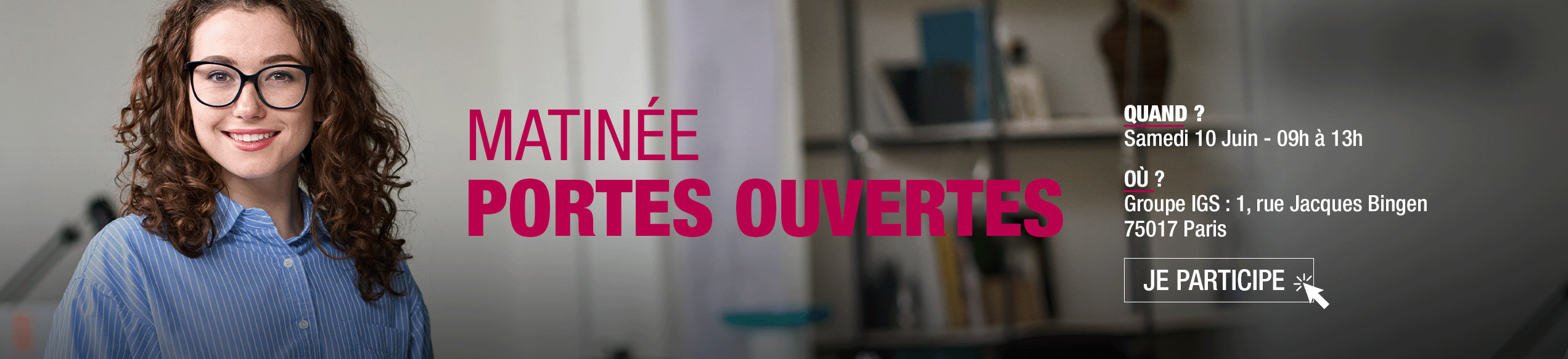 Matinée Portes Ouvertes Samedi 10 juin