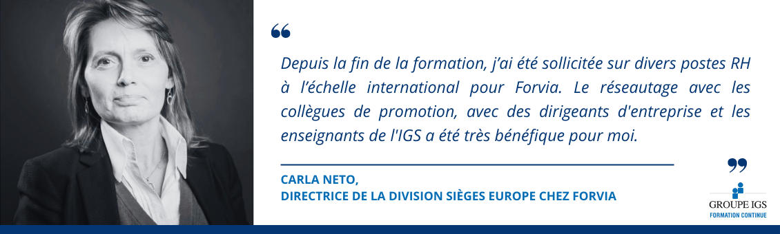 Carla Neto, Directrice de la division Sièges Europe chez Forvia