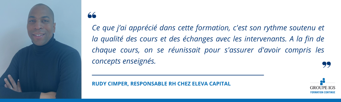 Rudy Cimper - Responsable de Gestion des Ressouces Humaines