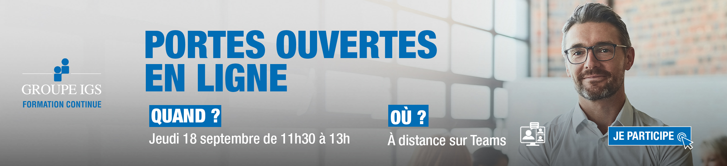 Journée Portes Ouvertes en ligne